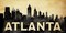 Atlanta Skyline Poster Print by Susan Ball - Item # VARPDXSB693